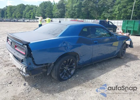2021 Dodge Challenger R/T z USA, uszkodzony, nr VIN 2C3CDZBT0MH510707
